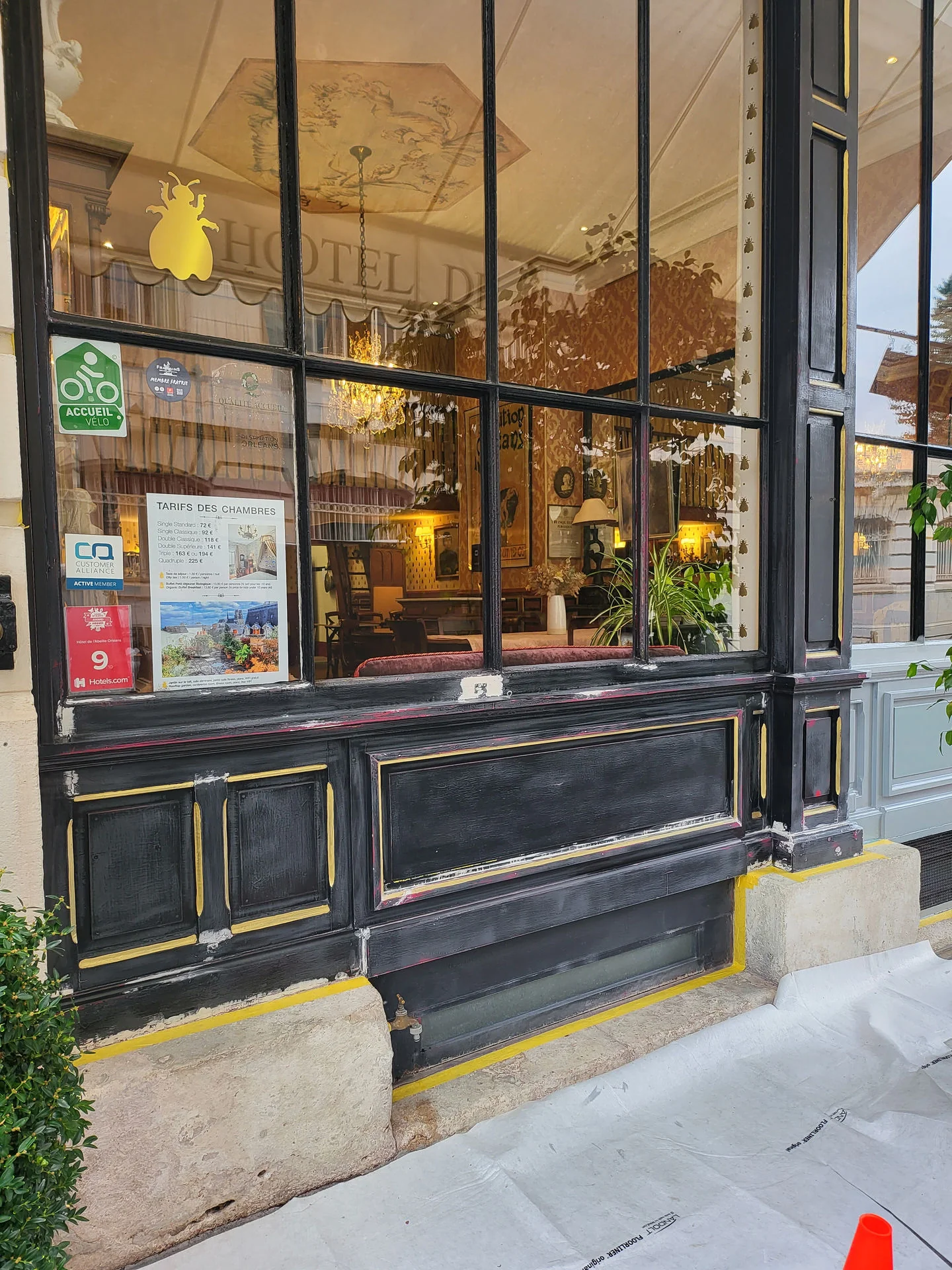 devanture hotel avant bdco batiment orleans